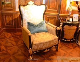 Кресло для отдыха Конкорд В (Классика, ткань) в интерьере