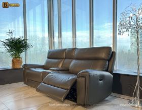 Диван Двойной Маркезано с реклайнерами и баром официальный сайт цены